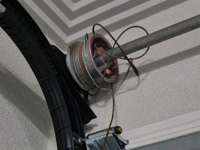 Antes: roletes danificados